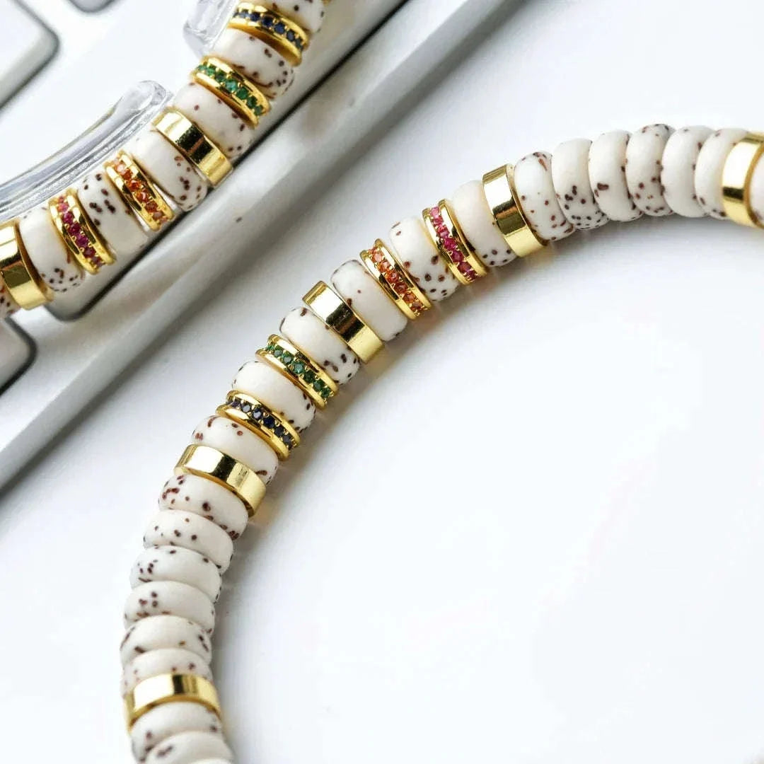 Oathcord Natural Bodhi Seed Bracelet