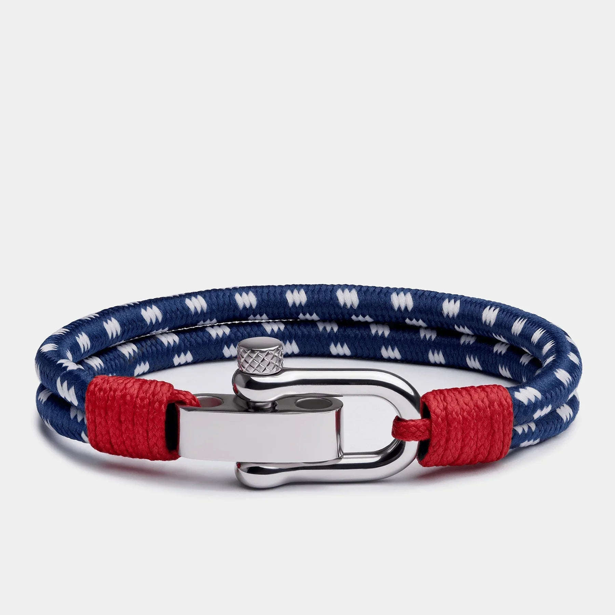 Oathcord Nautical Cotton Rope Shackle Bracelet
