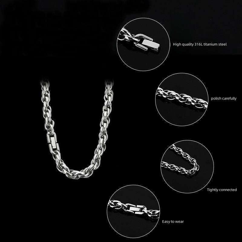 Oathcord Cable Link Chain – Bracelet or Necklace