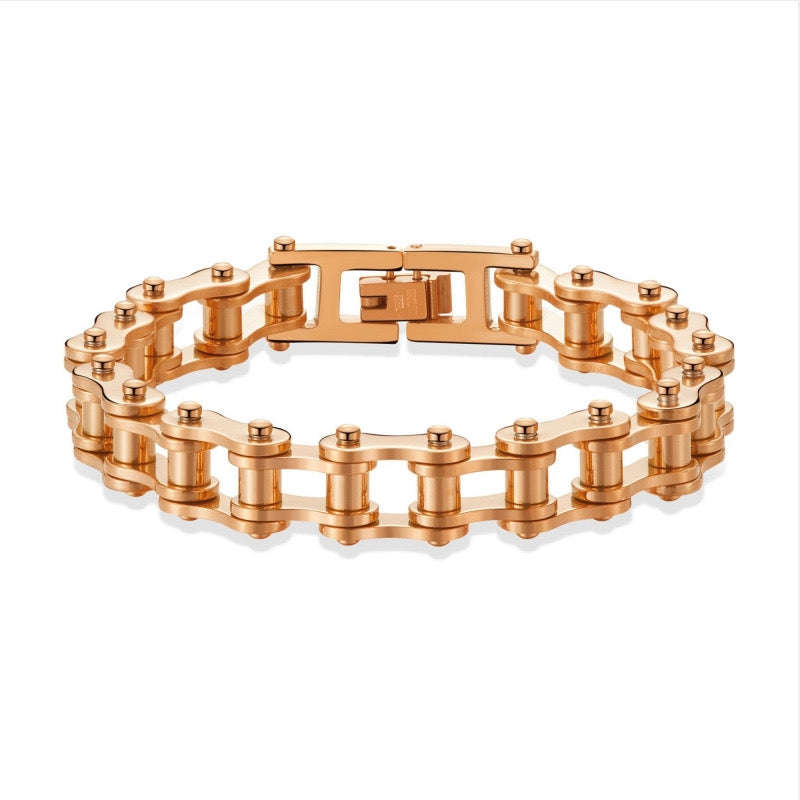 Oathcord 10mm Biker Chain Steel Bracelet