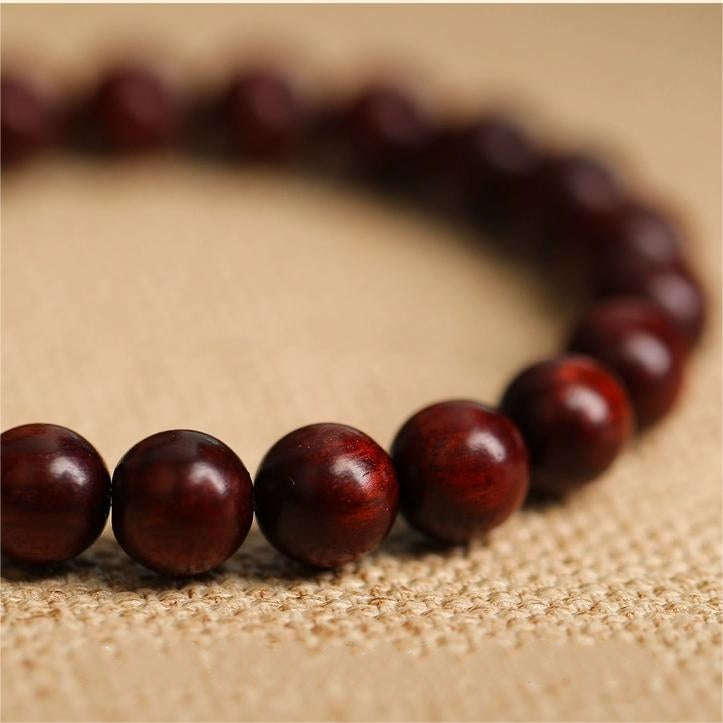 Oathcord Rosewood & Jade Beaded Bracelet