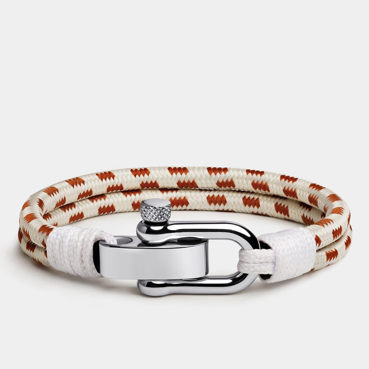 Oathcord Nautical Cotton Rope Shackle Bracelet