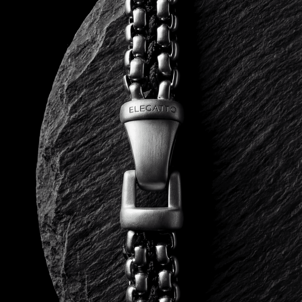 Oathcord Woven Stainless Steel Link Bracelet