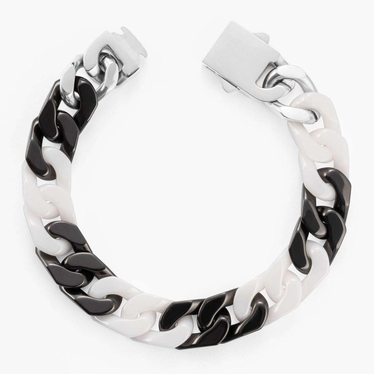 Oathcord Ceramic Cuban Link Bracelet – Multi-Color - Panda B-Gold