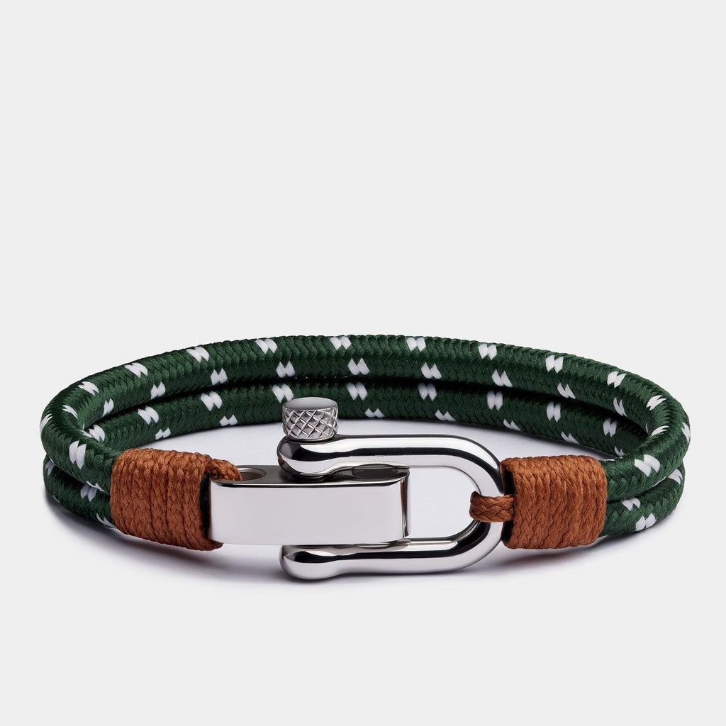 Oathcord Nautical Cotton Rope Shackle Bracelet