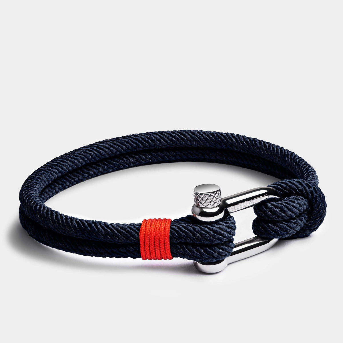 Oathcord Navy Double-Strand Nautical Cord Bracelet