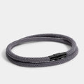 Oathcord Double-Loop Rope Bracelet – Black Clasp - Green