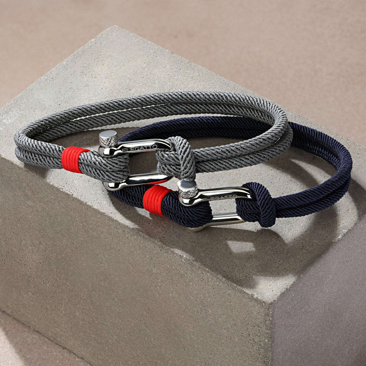 Oathcord Navy Double-Strand Nautical Cord Bracelet