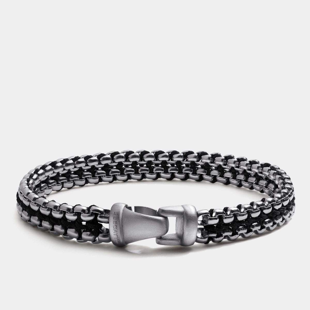 Oathcord Woven Stainless Steel Link Bracelet