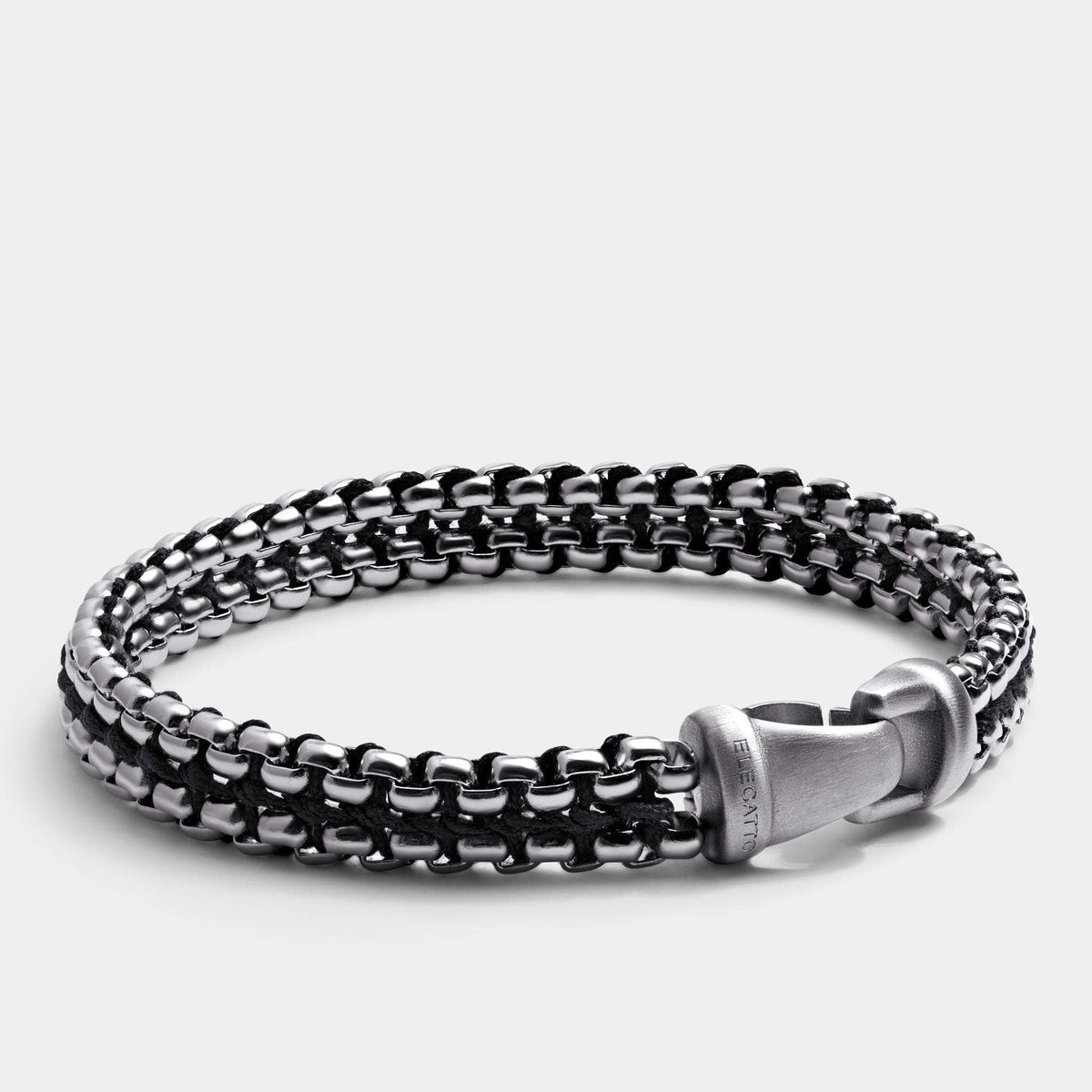 Oathcord Woven Stainless Steel Link Bracelet