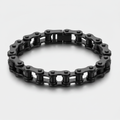 Oathcord 10mm Biker Chain Steel Bracelet - Black